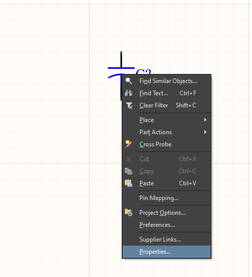 Components Properties