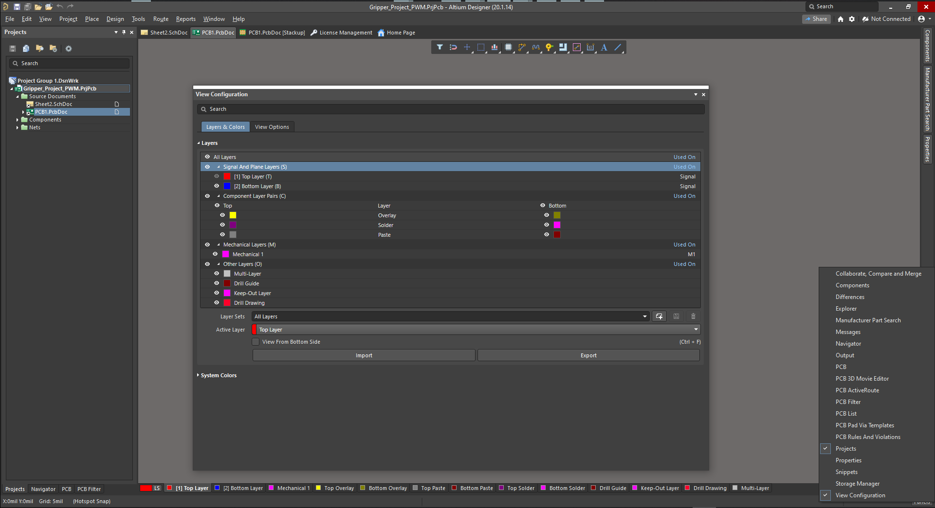 View Configurator