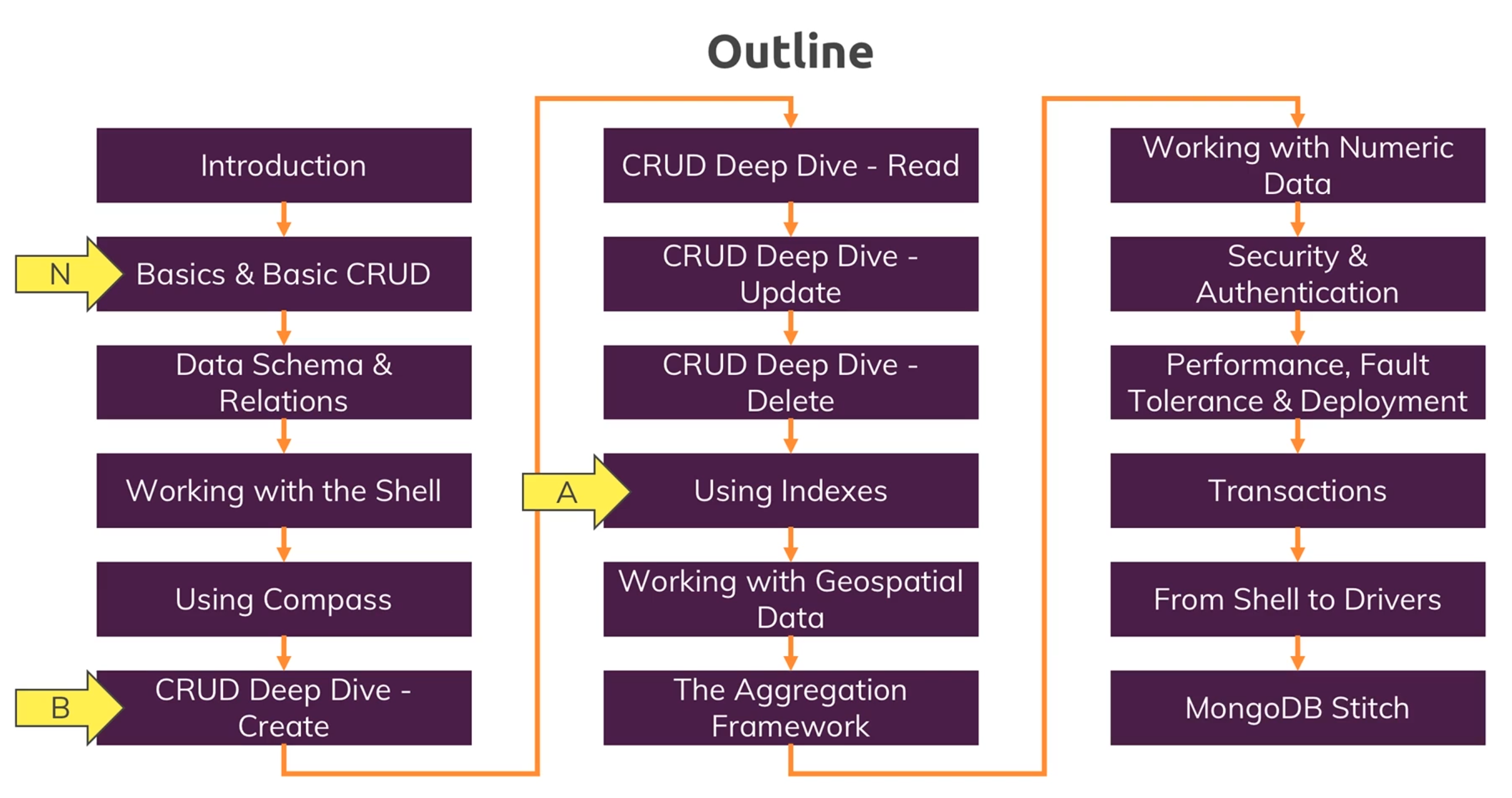 Working with MongoDB