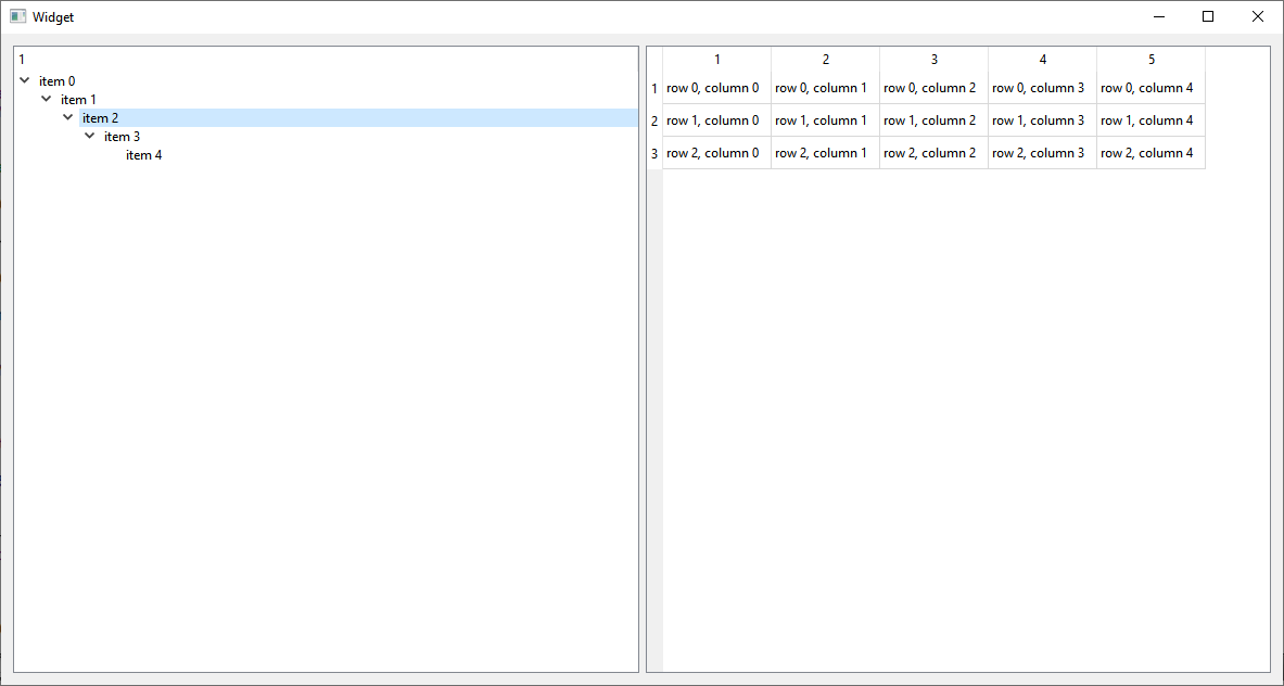 QFileSystemModel class